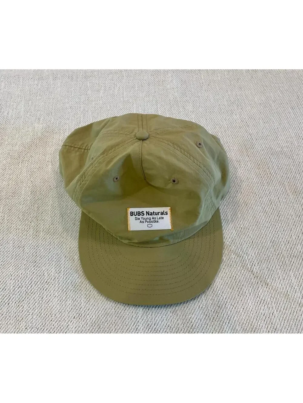 Camp Hat Khaki Bubs Naturals Adjustable 